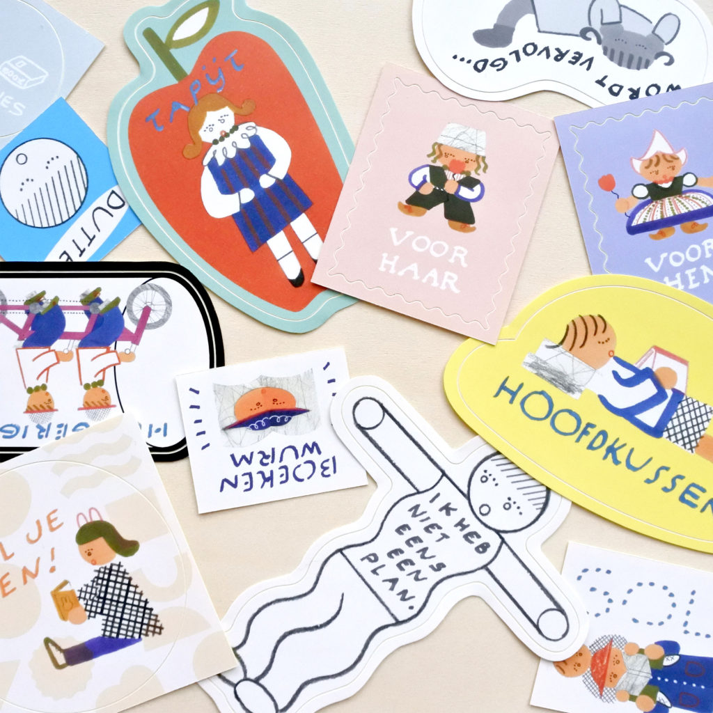 ほんのおともステッカー